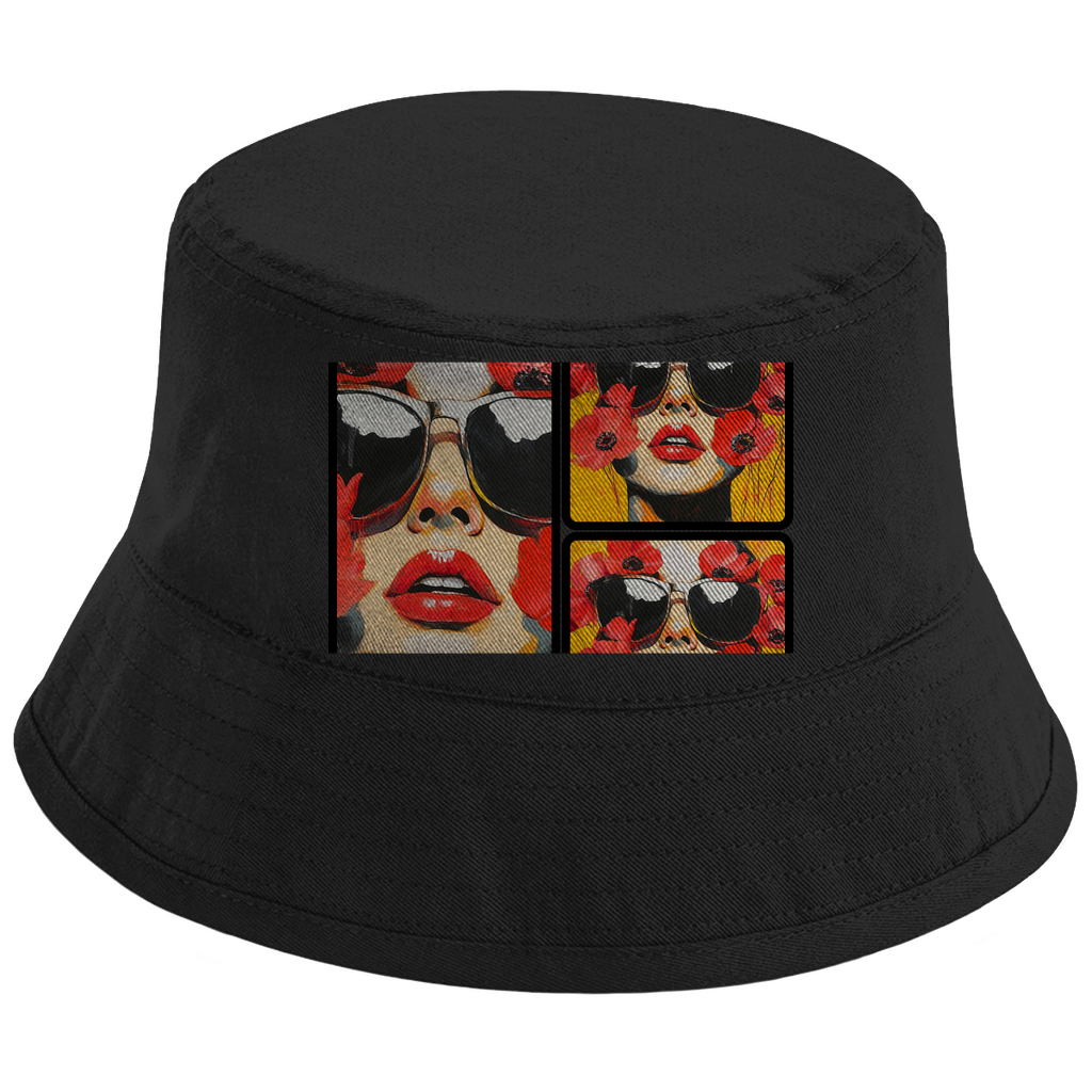 Bucket Hat "Sunglases at night"