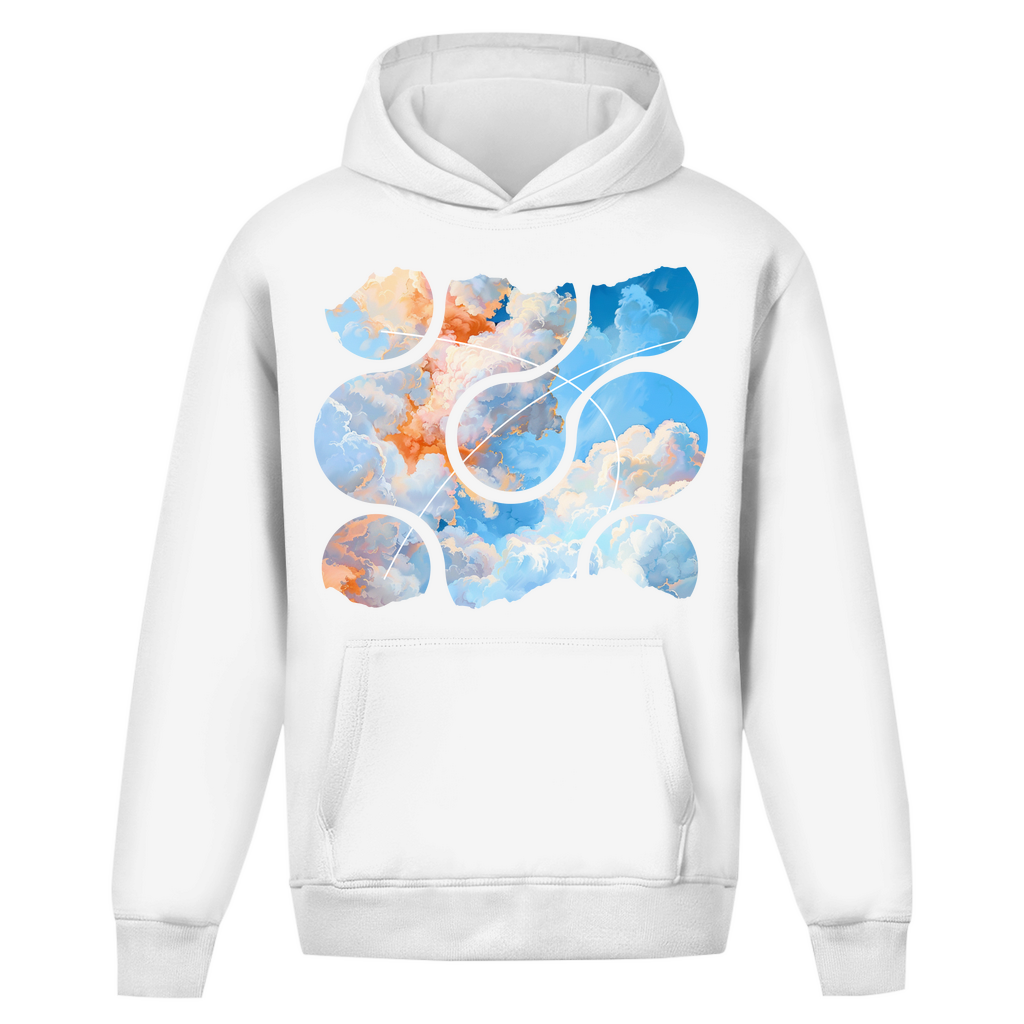 Oversize Hoodie "Sky Rebellion - The Rise" - Kunstprint – ownedbyart Streetwear